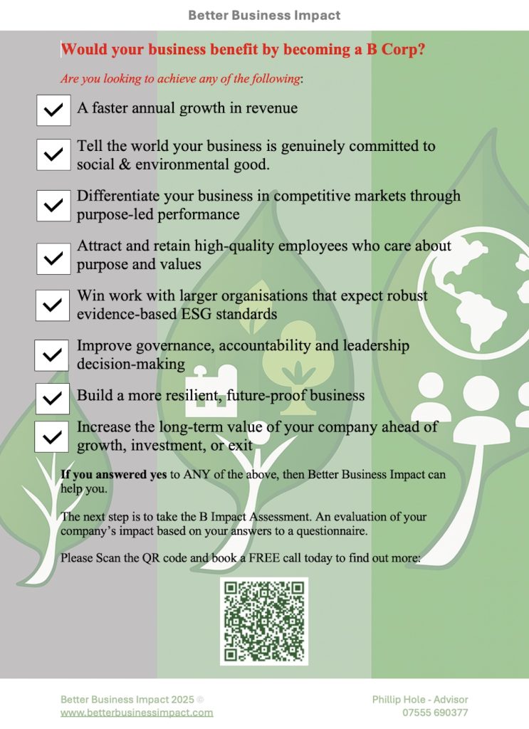 Benefits of Becoming B Corp Certified